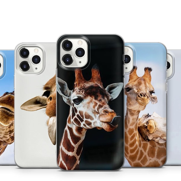 Giraffe Phone Case For iPhone 15 14 13 12 11 X Xs Xr Se2022 Samsung S23 S22 S21 S20 S10 A13 A31 A51 A52 A53 A71 Note20 Ultra