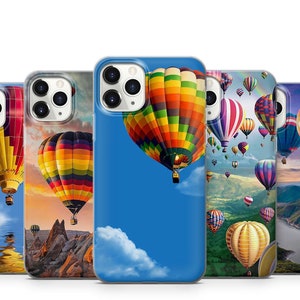 Air Baloon Phone Case For iPhone 15 14 13 12 11 X Xs Xr Se2022 Samsung S23 S22 S21 S20 S10 A13 A31 A51 A52 A53 A71 Note20 Ultra