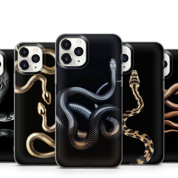 Snakes Phone Case For iPhone 15 14 13 12 11 X Xs Xr Se2022 Samsung S23 S22 S21 S20 S10 A13 A31 A51 A52 A53 A71 Note20 Ultra