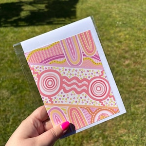 Waterways- Greeting, Birthday, Thank you Card. Blank Inside. + Envelope.