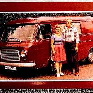 Targa in metallo Fiat 238, autobus, camper, 35 x 28 cm, targa in metallo, decorazione vintage, retrò, Oldscool, 1984, DDR simile a Barkas B1000