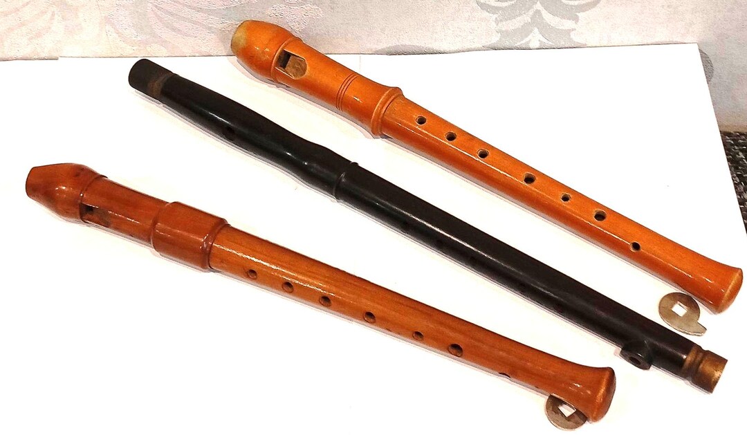 Recorder, Transverse Flute, Wood Antique, Vintage, Retro, Wind ...