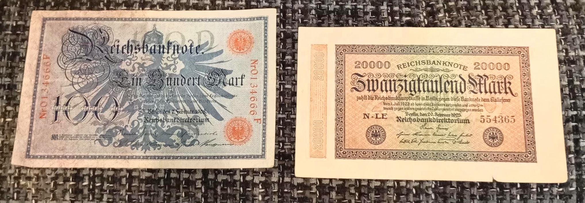 1923 german mark - Etsy 日本