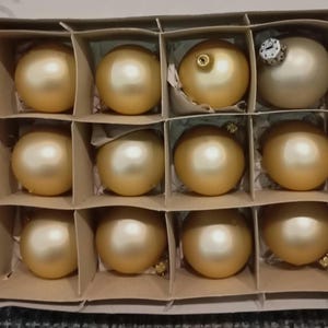 Christmas tree balls, Christmas tree balls, GDR, Vintage Retro, Mid Century, 60s 70s, Ossi, East Germany, Ostalgie tree decorations