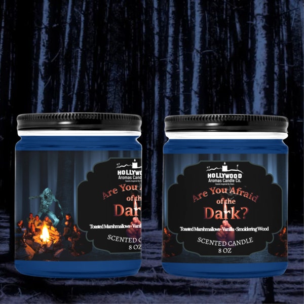 Are You Afraid Of The Dark? Candle | Nickelodeon Candle | Gift for her | gift for him | Spooky | Halloween | Soy Wax | Cute Gift