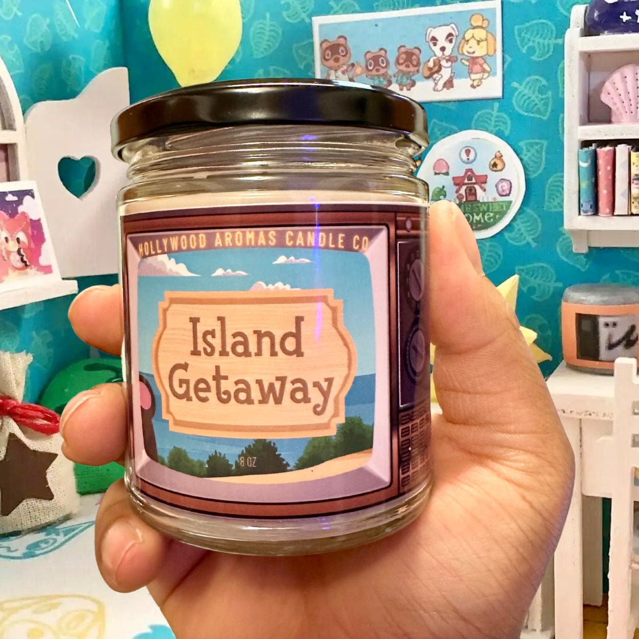 Animal Crossings Candle Nintendo Candle Etsy
