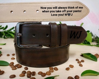 Personalized Belt | Gift For Him | Anniversary Gift | Boyfriend Gift | Gifts For Men | Birthday Gift | Father's Day Gift