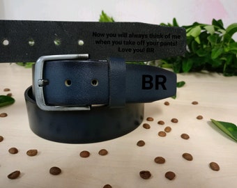 Personalized Belt | Gift For Him | Anniversary Gift | Boyfriend Gift | Gifts For Men | Birthday Gift | Father's Day Gift