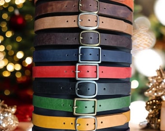 Ceinture Garuglieri Noire – Cheveux De Veau, Boucle Cuir, Taille Moyenne, Occasion