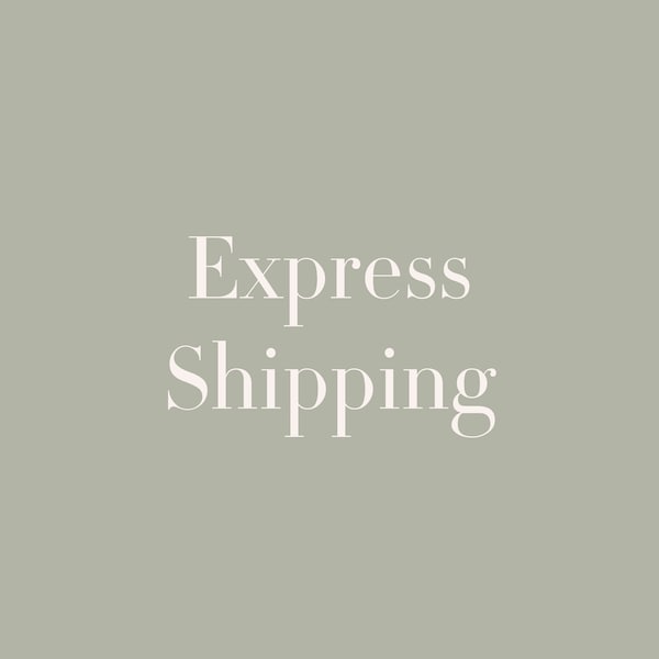 Express shipping