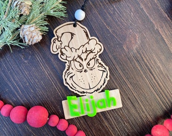 Grinch Ornament