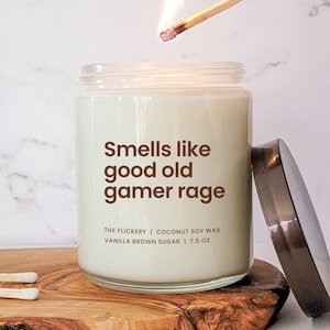 Rage Gamer Gifts For Boyfriend Funny Gamer Candle Gift For Video Game Lover Gifts For The Men Gamer Christmas Gifts Computer Gamer Gifts