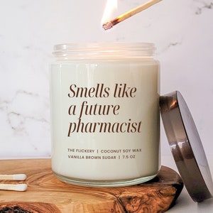 Future Pharmacist Gifts Pharmacist Graduation Candle Congratulations Pharmacy Christmas Present Best Pharmacist Ever Congrats Pharmacy Tech