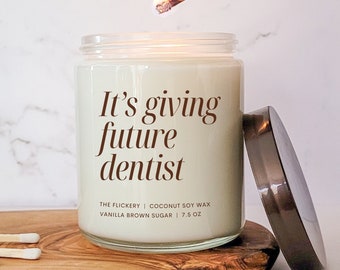 It's Giving Future Dentist, New Dentist Gifts, Dentist Graduation Gifts, Gifts For Dentists, Dental School Grad Gift, Dentist Grad Gifts