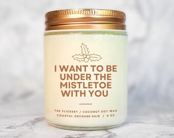 Under The Mistletoe, Sentimental Gift For Boyfriend, Girlfriend Christmas Gift, Wife Stocking Stuffer, Husband Stocking Stuffer,Holiday Gift