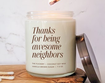 Awesome Neighbors, Neighbour Gifts For Christmas, Neighbor Gift Moving Away, Neighbor Thank You Gift, Next Door Neighbor Gift,Best Neighbors
