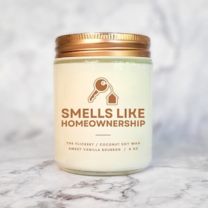 Smells Like Homeownership, Funny Housewarming Gift, New House Gift, First Home Gift, New Home Couple Gift, Housewarming Gift Women