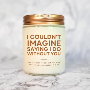 Couldn&#39;t Imagine Saying I Do, Bridesmaid Proposal Gift, Junior Bridesmaid Proposal, Ask Bridesmaid, Maid of Honor Proposal, Jr Bridesmaid
