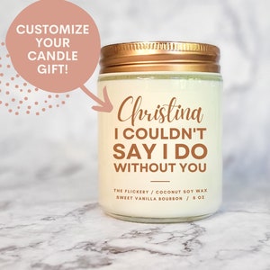 Custom Couldn&#39;t Say I Do Without You, Bridesmaid Proposal Gift, Junior Bridesmaid Proposal, Ask Bridesmaid, Maid of Honor Proposal