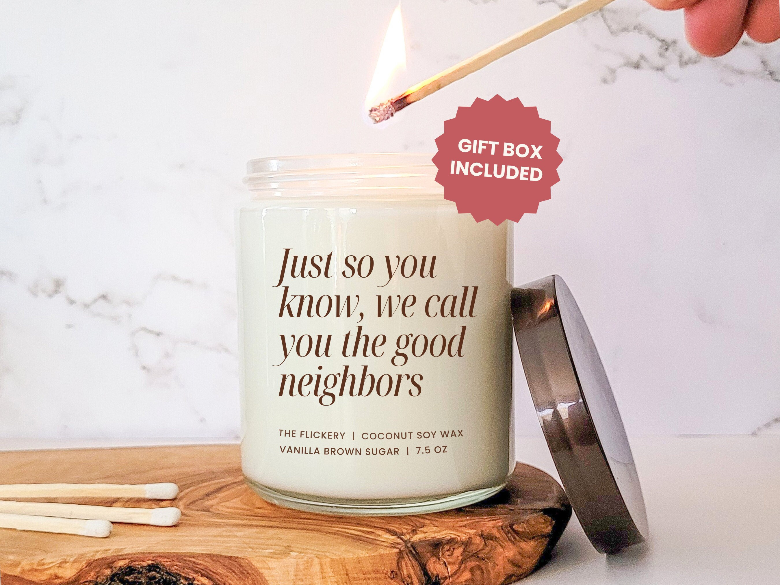 Good Neighbors, Neighbour Gifts For Christmas, Neighbor Gift Moving Away, Neighbor Thank You Gift,Next Door Neighbor Gift,Best Neighbor Ever