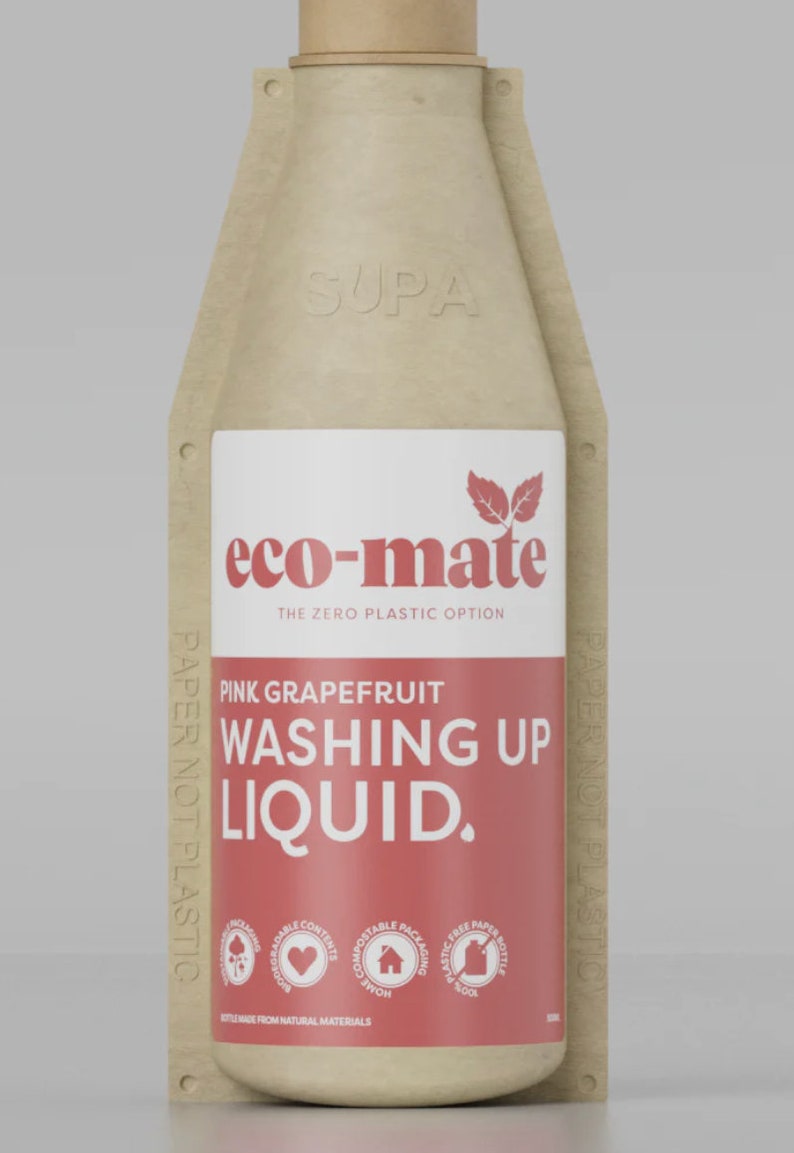 Ecofriendly Plantbased Dish Soap Clean Dishes With a Conscience Etsy