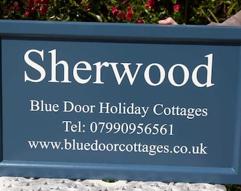 Painted Frame Edge 12mm Tricoya Signs