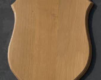 Oak Taxidermy Or Award Shield - Shape SHJ