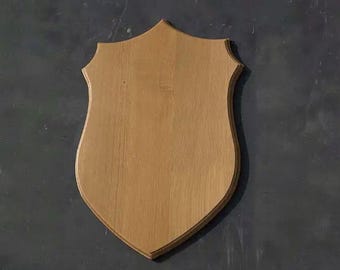 Taxidermia de roble o escudo de premio - Forma SHJ