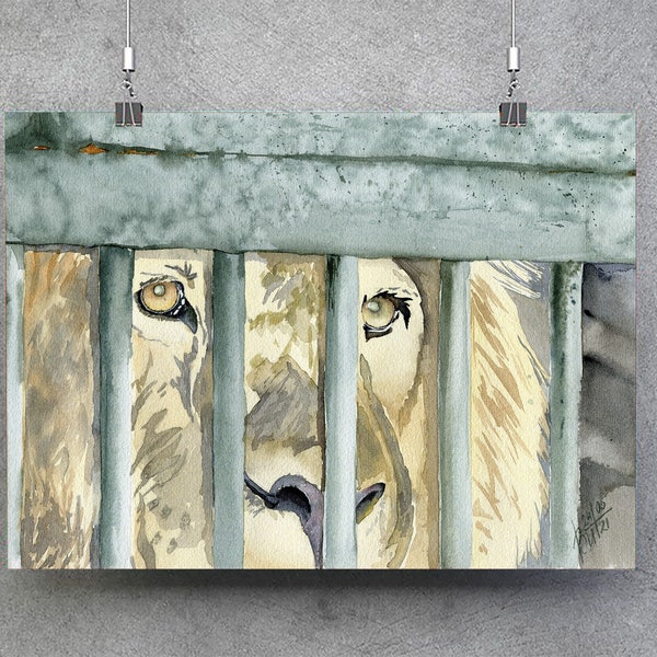 Zoo Animal Painting - Etsy