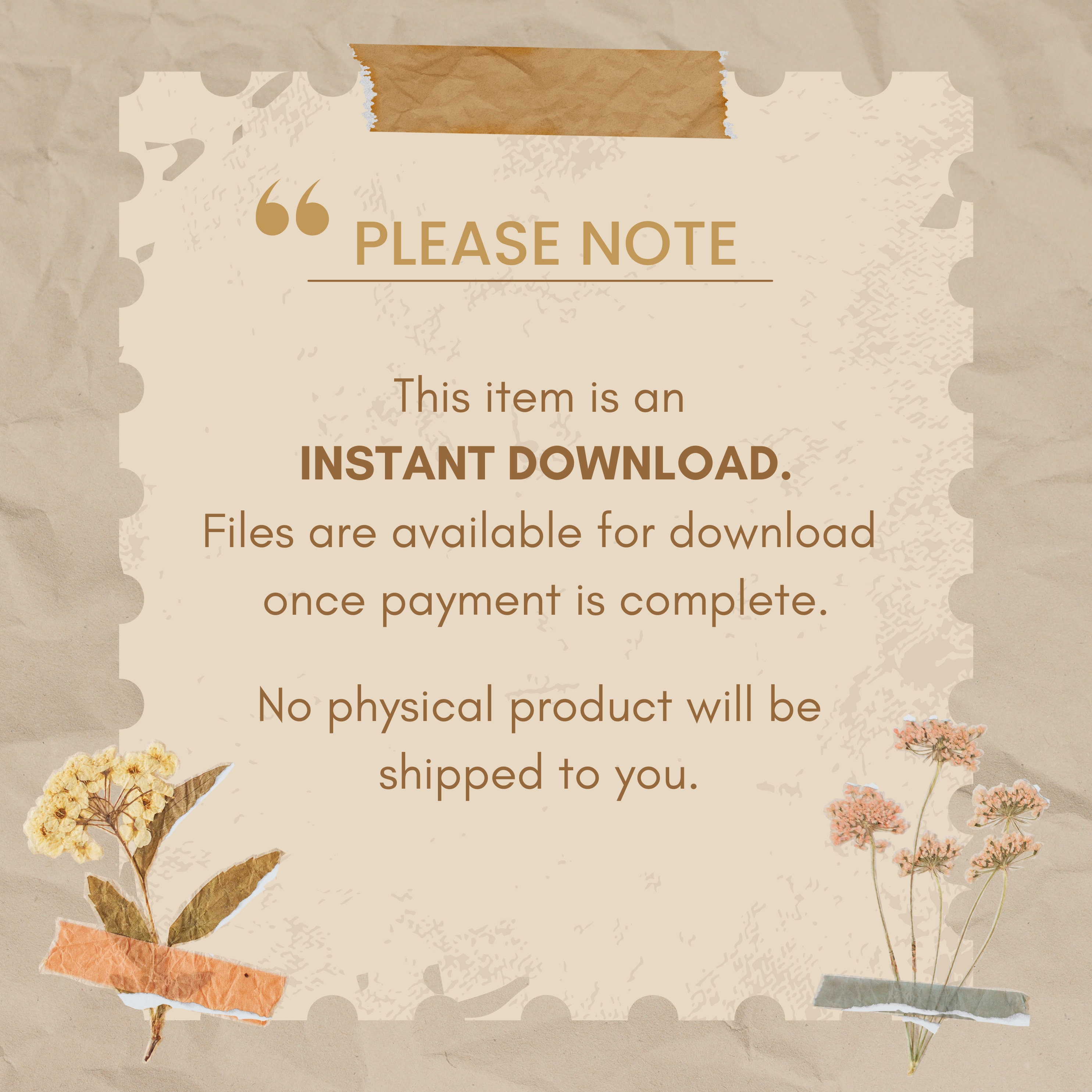Printable Birthday Card Instant Download, 4x6 Inch Cards for Birthday ...