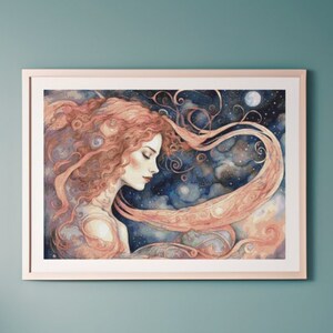 Wzór krzyżykowy Dream, Cross Stitch Pdf, nowoczesny krzyżyk, natychmiastowe pobranie, Surrealistyczny projekt haftu, Magiczny krzyżyk,