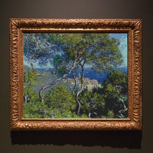 Bordighera punto croce, schema PDF, Monet punto croce, download immediato, punto croce contato, ricamo artistico, ricamo impressionista