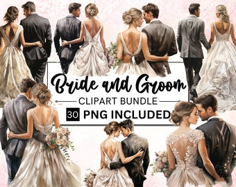30 imágenes prediseñadas de novios de espaldas, imágenes prediseñadas de boda en formato PNG, imágenes prediseñadas de matrimonio, imágenes prediseñadas de recién casados, imágenes prediseñadas de novios en formato PNG, descarga digital.