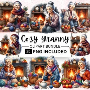 Paquete de 25 imágenes prediseñadas de señora mayor con camiseta sexy, abuela acogedora PNG, anciana divertida, abuela moderna PNG, mujer feliz PNG sublimación para uso comercial