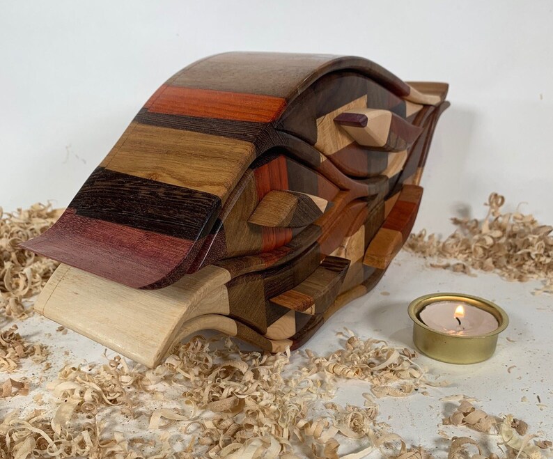 Exotic Hardwood Bandsaw Box Etsy