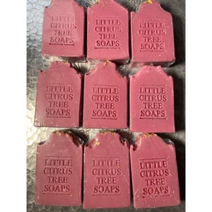 Wildflower with Jasmine Buds Handmade Bar Soap, Natural Fragrance Oil, Natural, Vegan, Moisturizing, Kaolin Clay, Shea Butter