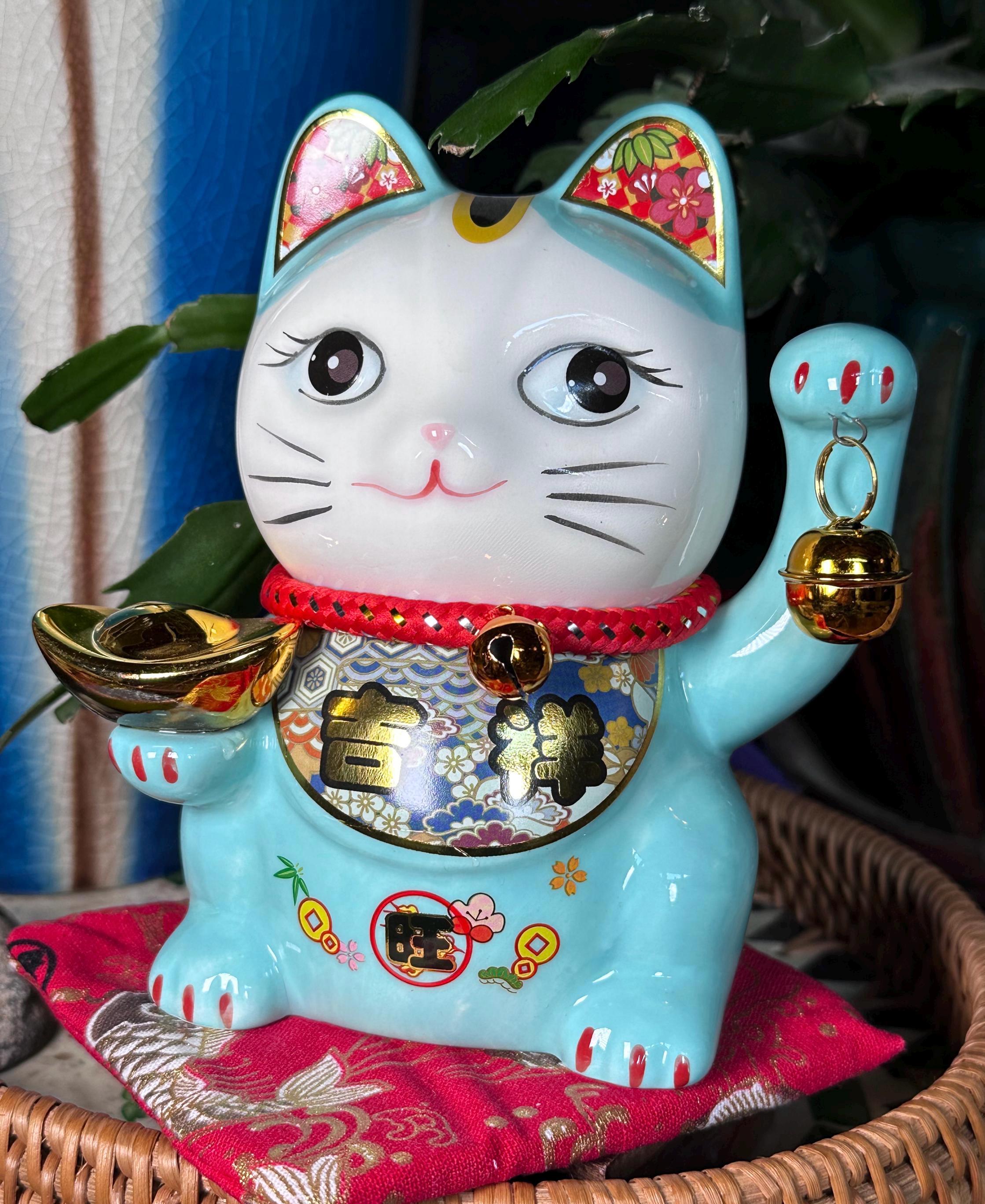 Lucky Cat Coin Bank - Etsy