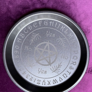 Pentagram Metal Crystal Grid/ Spirit Board/ Pendulum Board