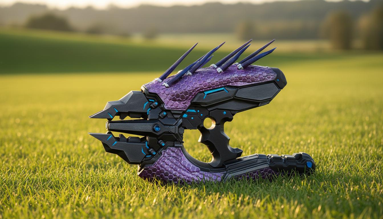 Halo Needler 1:1 Replica | 3D Printed Prop Weapon | Cosplay & Collector Display | Sci Fi Gaming Decor | Handmade fan art