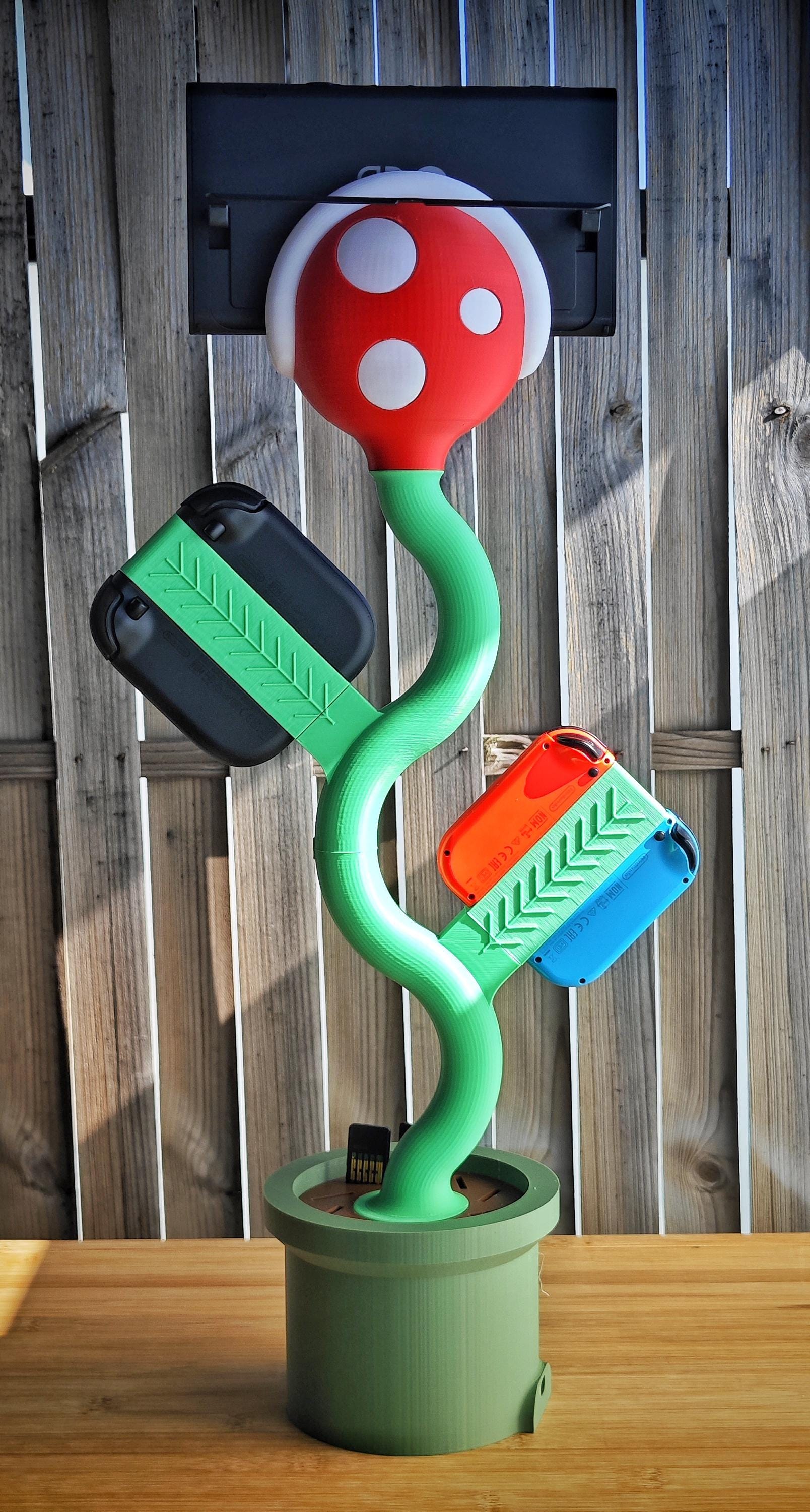 Super Mario Piranha Plant Stand for Nintendo Switch 2 | 3D Printed Dock,  Joy-con Holder, Charging & TV Mode | Gaming Poison - Etsy
