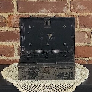 Vintage Tin Spice Box