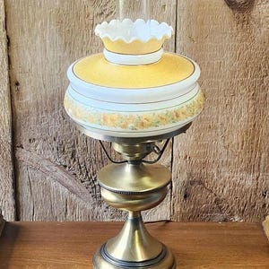 Vintage Hurricane Lamp