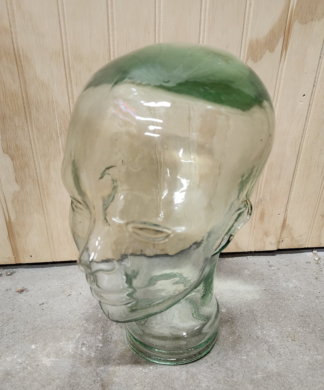 Vintage Glass Head Etsy
