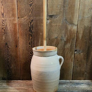 Antique Stoneware Butter Crock