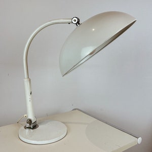 Metal desk lamp Hala Zeist 144 by H.Th.J.A. Busquet, 1950&#39;s