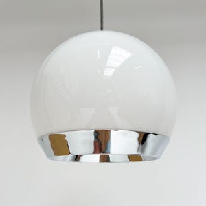 Round ceiling lamp in Space Age style, 1970&#39;s