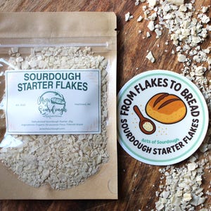 Sourdough Starter Flakes