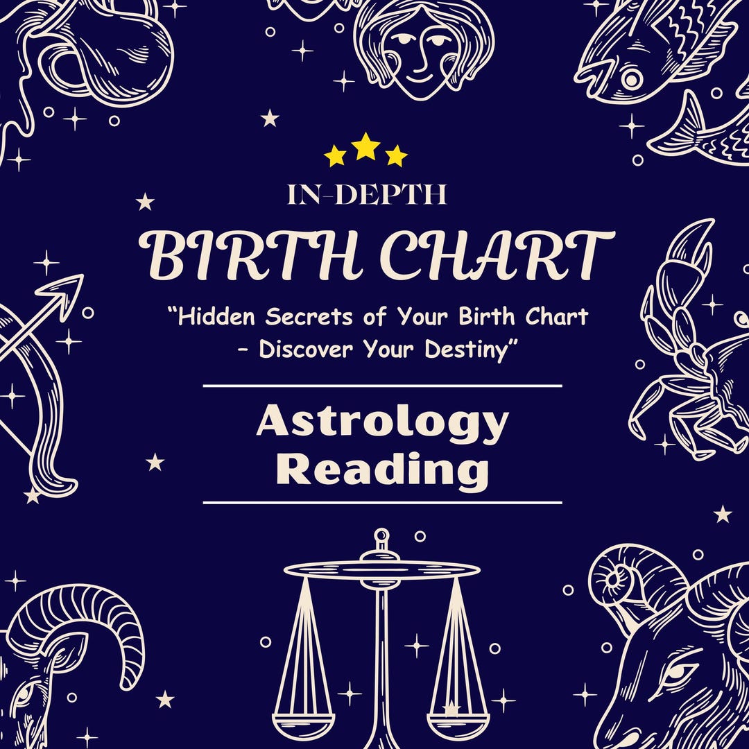 Birth Chart Reading | Vedic Natal Chart Astrology Report | Personalized ...