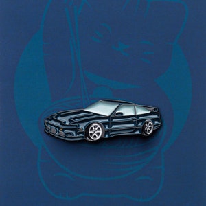 Blue Nissan S13 180sx Enamel Pin - 240sx - Silvia - Pin - JDM - Enamel pin - Christmas - Gift - For him - For her - Petrol head - Car pin