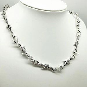 Barbed Wire Necklace 